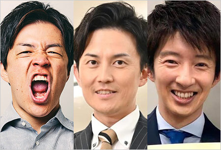 TBSの南波雅俊アナ・赤荻歩アナ・杉山真也アナ