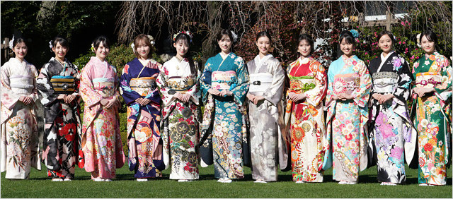 オスカープロモーション2025年晴れ着撮影会