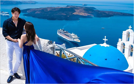 川島海荷と旦那・競泳 中村克選手のウェディングフォト