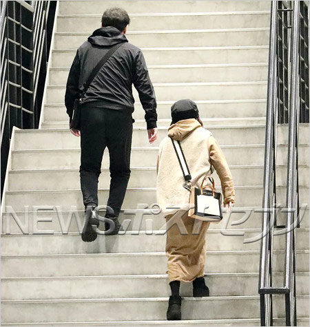 中村芝翫と不倫相手A子の2ショット画像