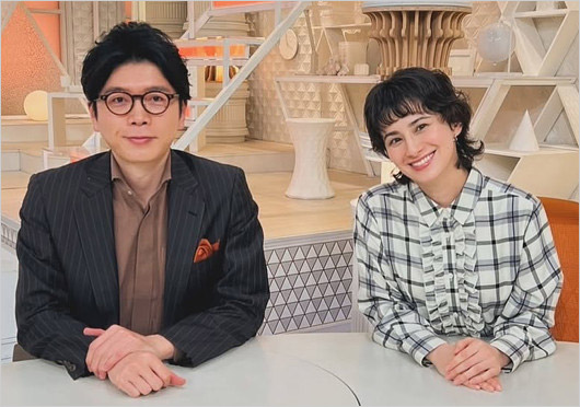 Nスタ司会の井上貴博アナ&ホラン千秋