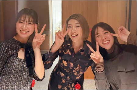 狩野舞子・木村沙織・迫田さおり