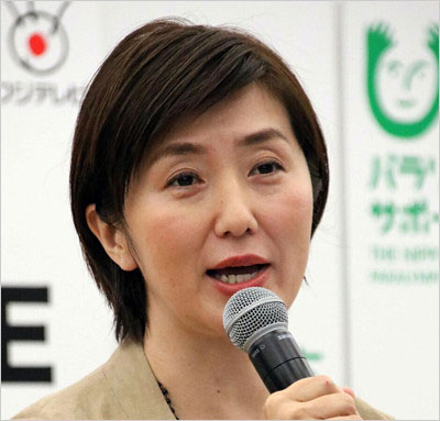 フジテレビアナウンス室部長・佐々木恭子アナウンサー