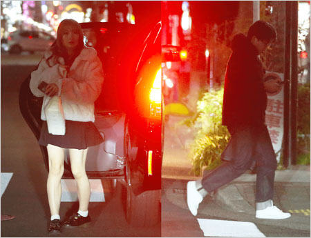 東克樹投手とセクシー女優・末広純の密会現場画像