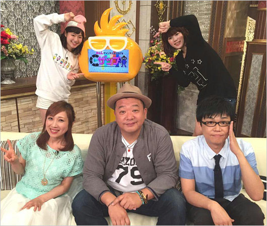 TKO木下隆行&青木歌音がBSスカパー『ALLザップ』番組共演時の画像