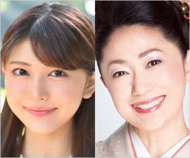 石川さゆりと姪・石川満里奈