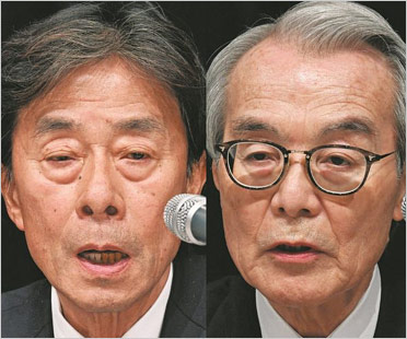 フジテレビ港浩一社長と嘉納修治会長