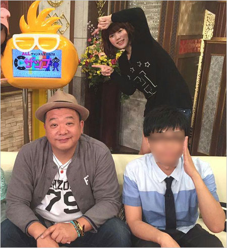 TKO木下隆行と青木歌音が番組共演時の画像