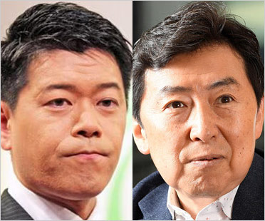 長谷川豊と笠井信輔アナ