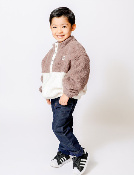 亀田和毅選手の長男・望有がGAPモデルデビュー