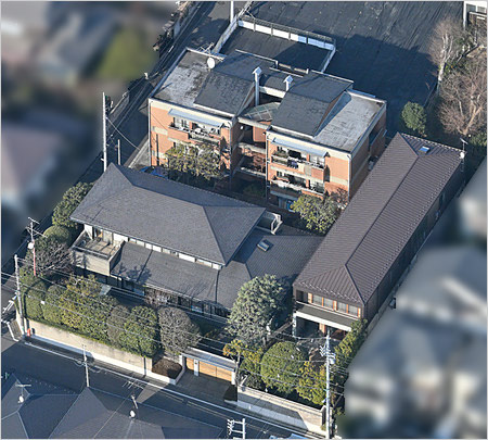 フジテレビ日枝久取締役相談役の自宅画像（東京・西荻窪）