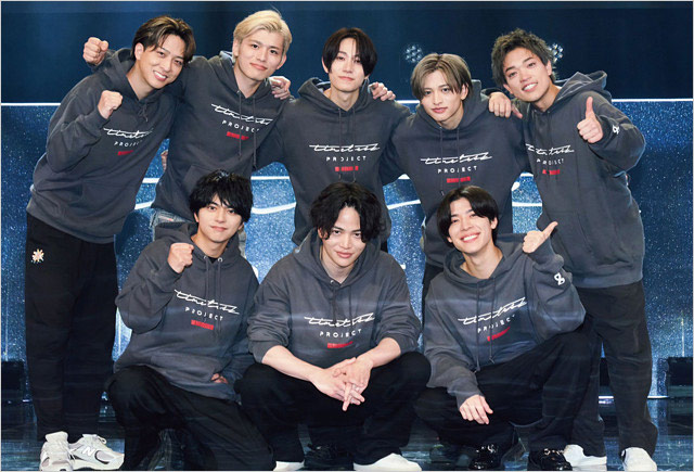 タイプロ合格メンバー5人、新生timelesz8人の写真