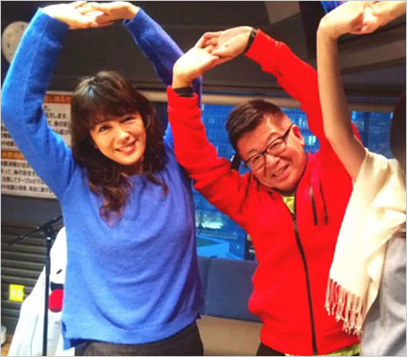 長瀬サエコと生島ヒロシ