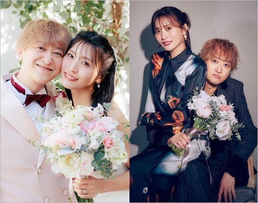 KEYTALK小野武正&元PASSPO☆根岸愛のウェディングフォト