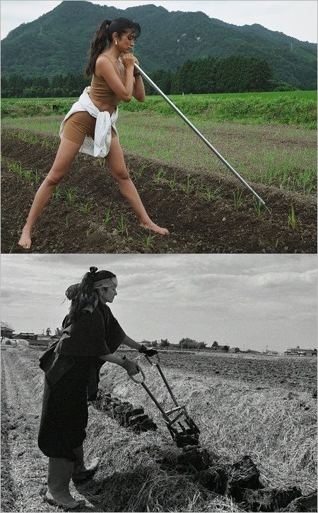 農業に取り組むローラ