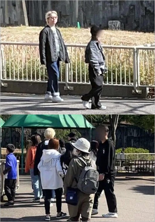 三四郎・相田周二の動物園デート画像