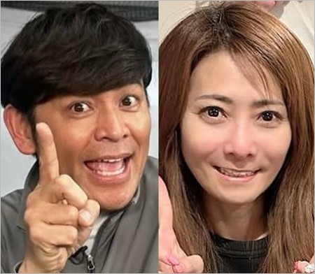 ますだおかだ岡田圭右と元妻・岡田祐佳