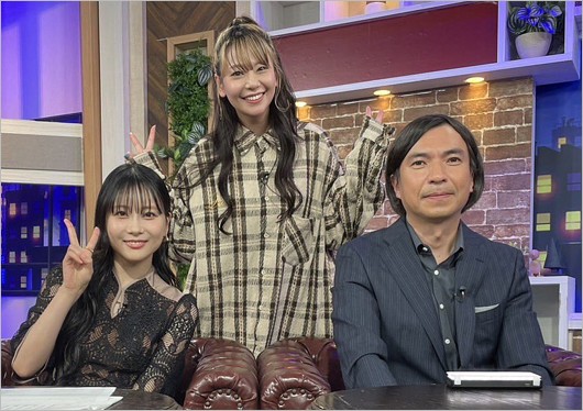 磯部希帆とふかわりょうがバラいろダンディで共演時の画像