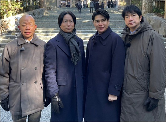 SHOWチャンネル出演のバイきんぐ小峠英二、櫻井翔、平成ノブシコブシ吉村崇、羽鳥慎一アナウンサー