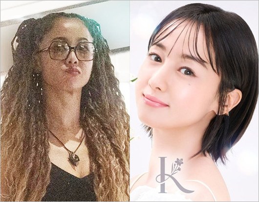 沢尻エリカがイメチェン前後の顔