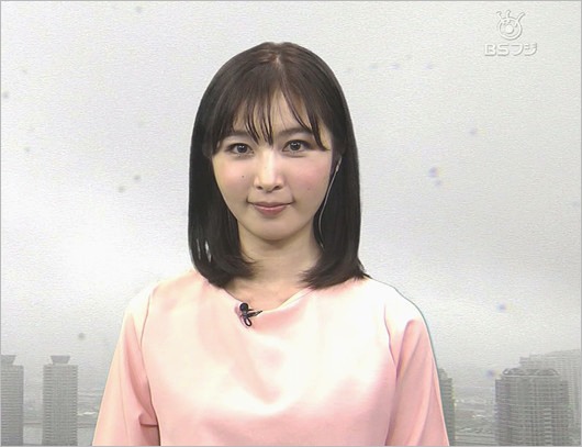 大坪彩織被告がBSフジ学生キャスター時代の画像