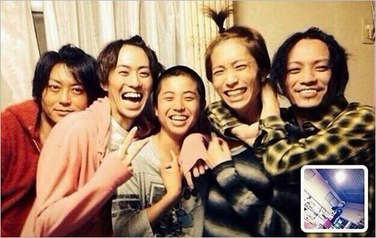 田中家(長男・田中一成、三男・田中彪、五男・田中彗、四男・田中樹、次男・田中聖)