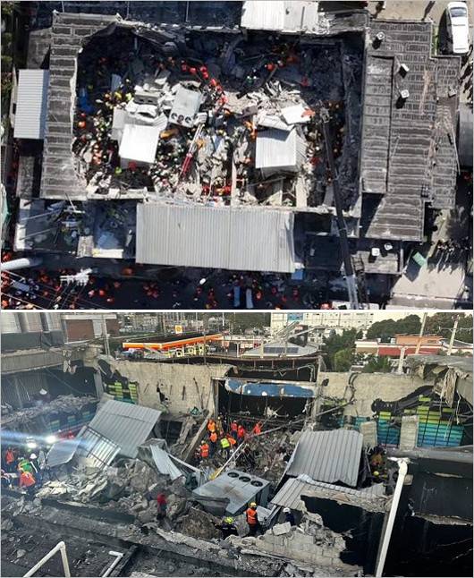 トニ・ブランコが巻き込まれた天井崩落事故が発生したドミニカのナイトクラブの画像