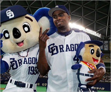 元中日ドラゴンズのトニ・ブランコ