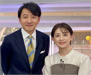 青井実アナと宮司愛海アナ