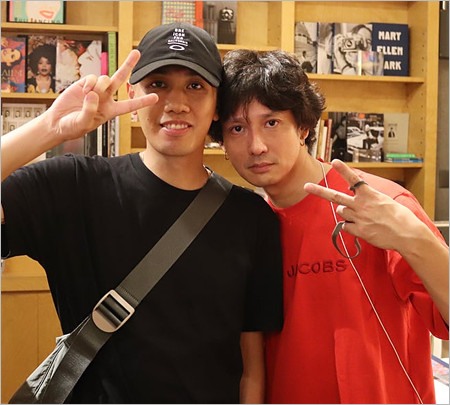 ラッパーJJJと安藤政信