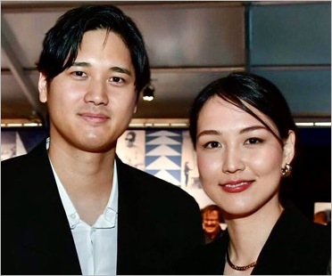 大谷翔平選手と妻・真美子夫人