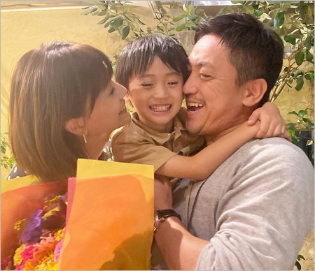 ヨンアと元旦那・芝幸太郎離婚前の親子3ショット