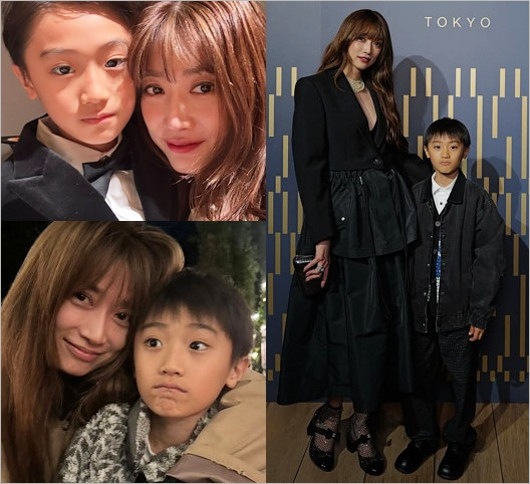 ヨンアと長男ココ
