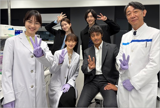 日曜劇場『キャスター第三話』出演の永野芽郁、のん、道枝駿佑、阿部寛ら