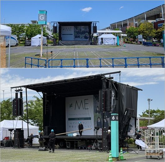 ≠MEリリイベ、越谷レイクタウンイベント会場画像