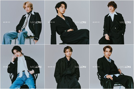 Kis-My-Ft2ニューアルバム『MAGFACT』ソロビジュアル盤ジャケット画像