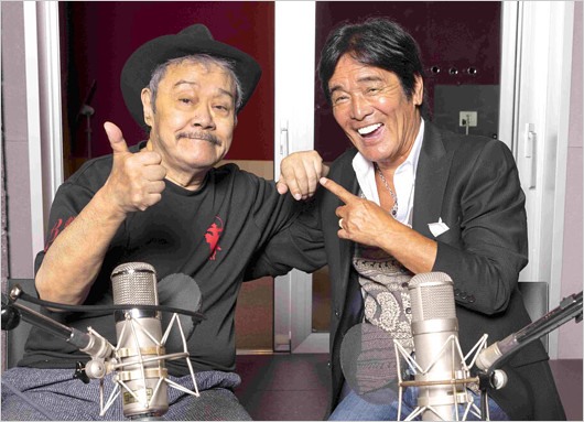 松崎しげると西田敏行