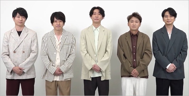 嵐が解散発表メッセージ動画の画像
