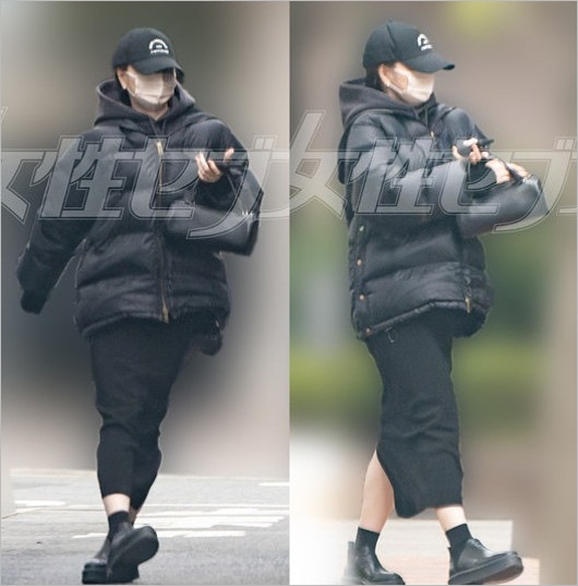 白石麻衣が菊池風磨の自宅マンション訪れる私服姿