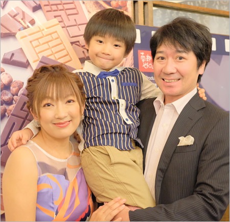 山田まりやと夫・草野とおる&長男