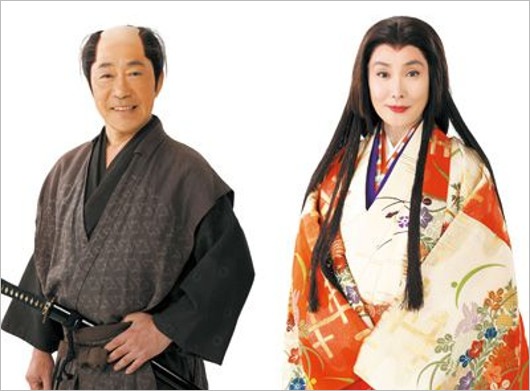 武田鉄矢・浅野温子『時代劇版・101回目のプロポーズ』共演時の画像