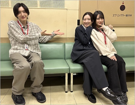 道枝駿佑、永野芽郁、イコラブ佐々木舞香