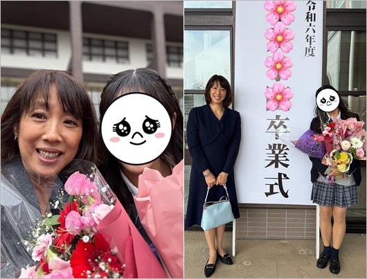 小谷実可子と次女・宮下結衣