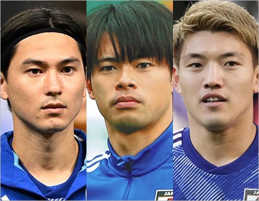 南野拓実・三笘薫・堂安律