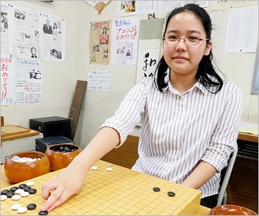 囲碁棋士・大須賀聖良三段
