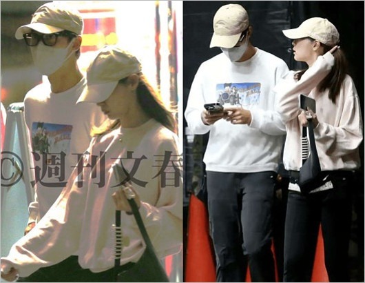 週刊文春撮影の錦織圭と不倫相手のモデル大口あづ記の2ショット