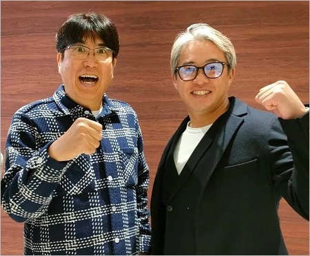 石橋貴明と五十嵐亮太