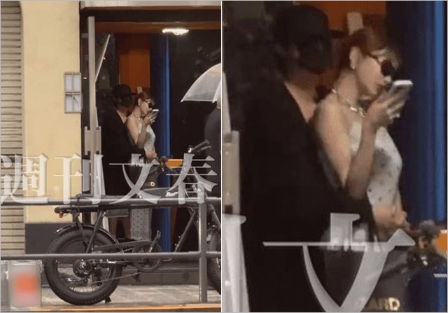 元THE BOYZチュ・ハンニョンと明日花キララのバックハグ写真(週刊文春撮影の2ショット)