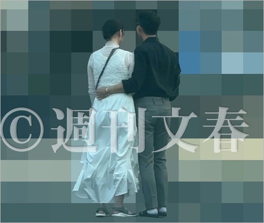 花田優一と元テレビ東京アナウンサーの2ショット