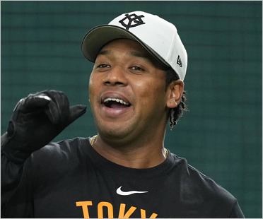 巨人・オコエ瑠偉選手